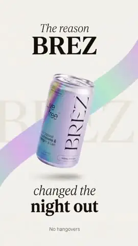 AI-generated product commercial for a drink can